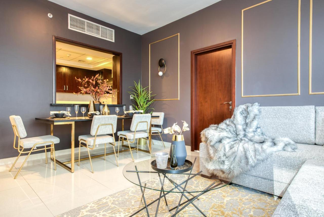 Maison Privee - Radiant Urban Retreat With Iconic Burj Khalifa Vws Dubai Dış mekan fotoğraf